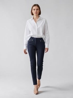 Ricki’s Navy Blue Slim Fit Cigarette Pants Size 2